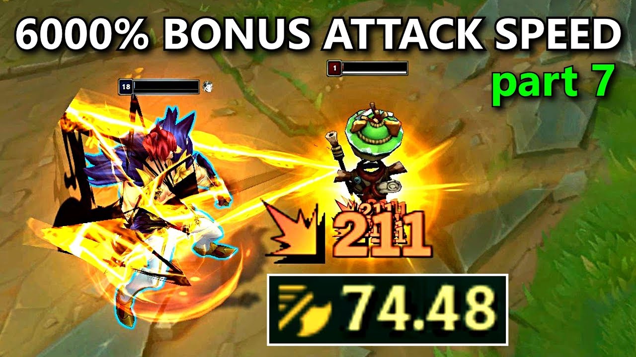 30.00+ ATTACK SPEED MONTAGE 7! (Sett, Kayn, Sion, Rengar, Lux