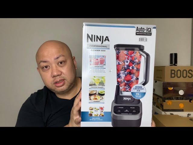 Ninja Professional Plus Blender with Auto-iQ (UNBOXING & REVIEW