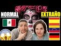 MI NOVIA Y YO REACCIONAMOS a COSTUMBRES SUPER NORMALES EN MÉXICO (Extrañas en otros Países)