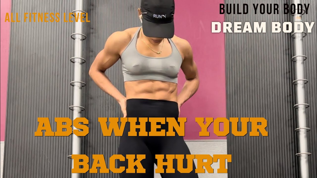 Abs When Your Back Hurts | 15 Minutes Abs Workout For People With Lower ...