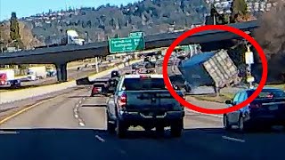 Truck Rollover I-205 Portland