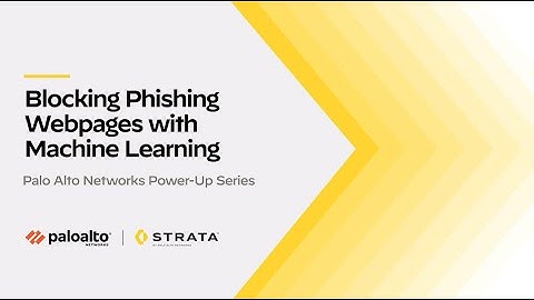Power-Up Series: Blocking Phishing Webpages with Machine Learning