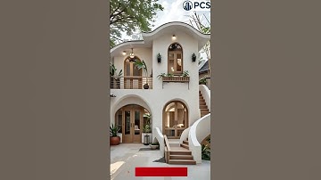 Beautiful Front Elevation Created Using 3ds Max and Lumion #shorts