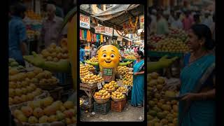 Aam #funny #viral #facts #ai #food #love #social media animation