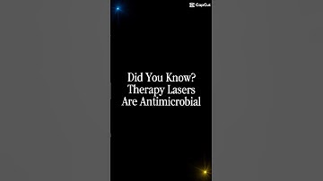 Did You Know? Therapy Lasers Are Antimicrobial