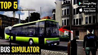 Top 5 Bus Simulator Games || Top 5 Bus simulator Games For Android || screenshot 1
