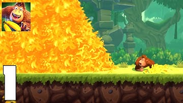Banana Kong 2 Gameplay Walkthrough #1 (iOS, Android)