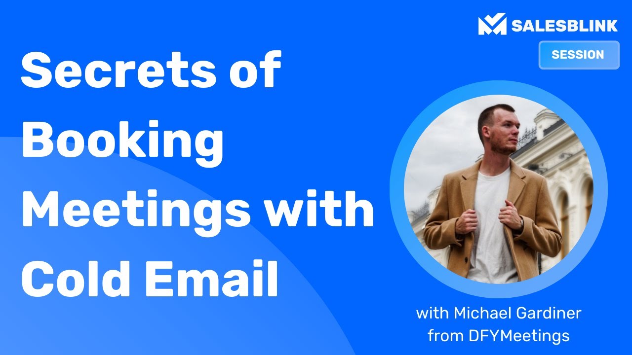 Book Meetings with Cold Email | Expert Tricks - YouTube