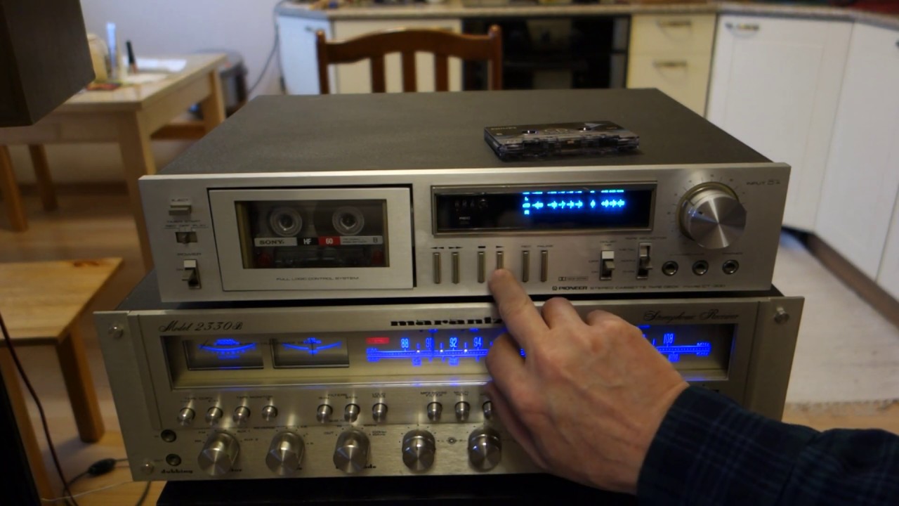 Pioneer CT-300 & Marantz 2330B & Sony G3