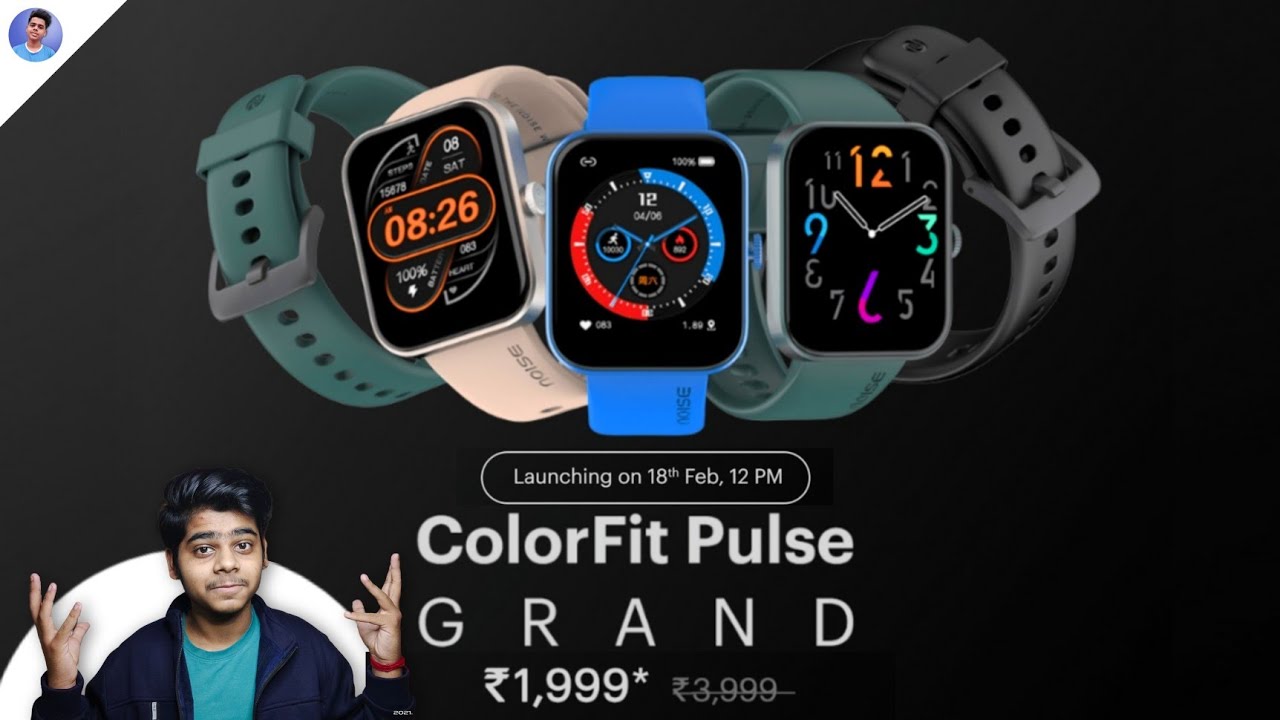 Noise Colorfit Pulse Grand 🔥 Specifications and features best under