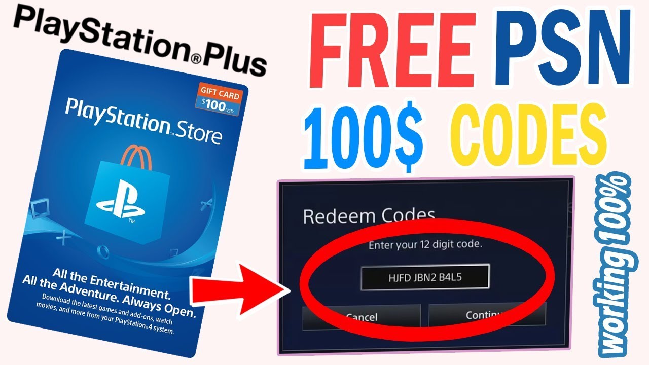 **How to get free psn codes free ps4 games ️psn 2018 ️ YouTube