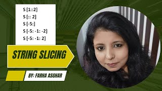 String slicing (part 2)|Class XI and XII computer science with Python