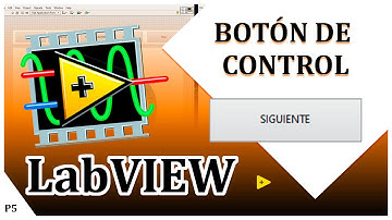 Botón para control  de la interfaz | Creación de Interfaz en LabVIEW
