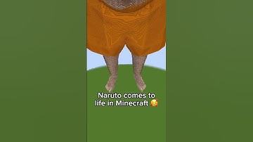 Naruto in Minecraft #naruto #narutoshippuden #anime #minecraft #memes #fyp #minecraftmemes #sasuke