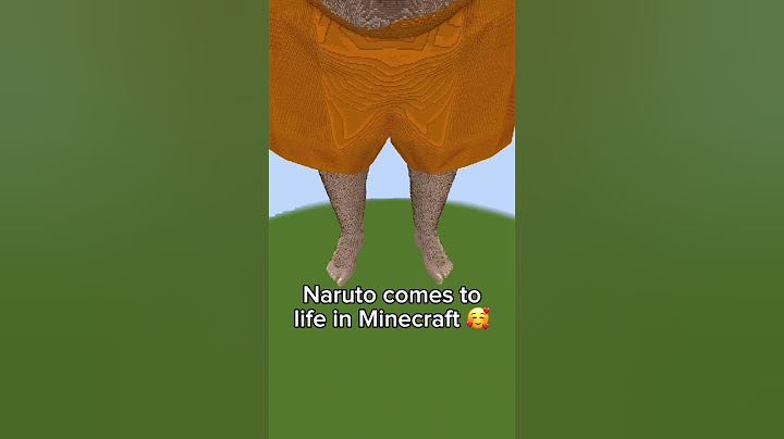 Naruto in Minecraft #naruto #narutoshippuden #anime #minecraft #memes #fyp #minecraftmemes #sasuke