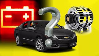2014 Chevy Impala 3.6 V6 DTC P0621 Service Charging System Warning Light Profile