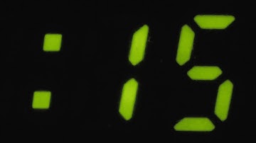 Countdown on a digital counter, digital clock, Free to use , no copyright, royalty free !