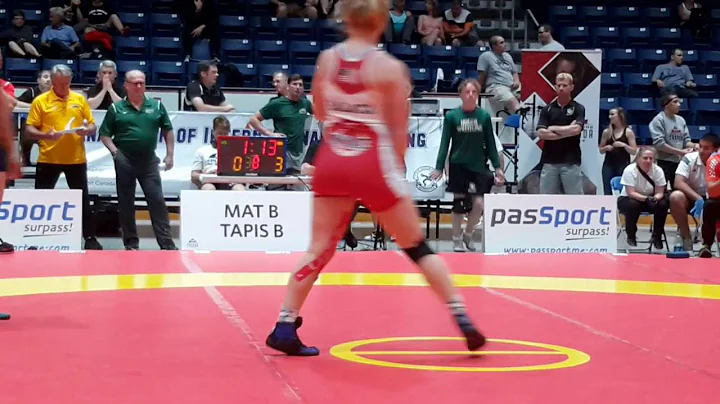 2016 Canada Cup: 69 kg Julia Salata (USA) vs. Alin...