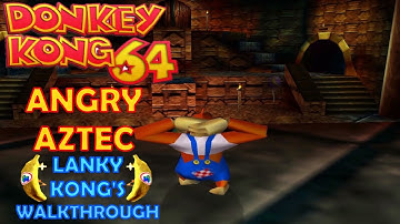 Donkey Kong 64 Angry Aztec (Lanky Kong