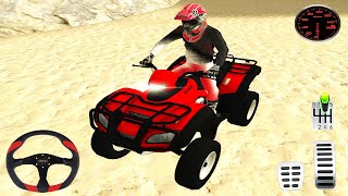 Emergency ATV Quad Bike Driving - Coast Guard Beach Rescue Team #3 - Android Gameplay screenshot 3