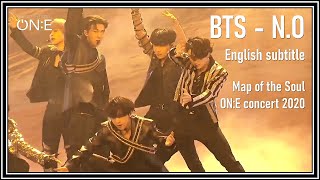 BTS - NO dari Konser Map of the Soul ON:E 2020 [ENG SUB] [Full HD]