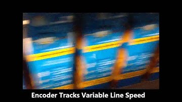 iCON Laser Coder Marks Chipboard Cartons on a Variable Speed Line