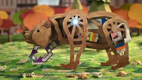 littleBits Making Changemakers - A Trash-Eating Bear Bot