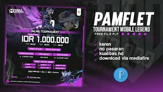 PLP POSTER TURNAMEN MOBILE LEGEND KEREN TERBARU