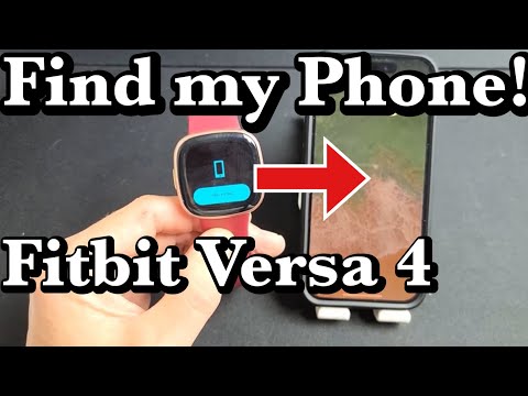 Fitbit Versa 4: How To Find My Phone