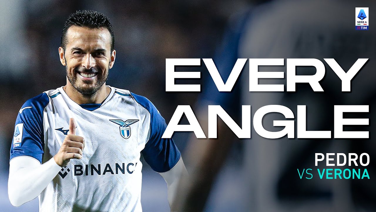 Age is just a number for Pedro | Every Angle | Verona-Lazio | Serie A 2022/23