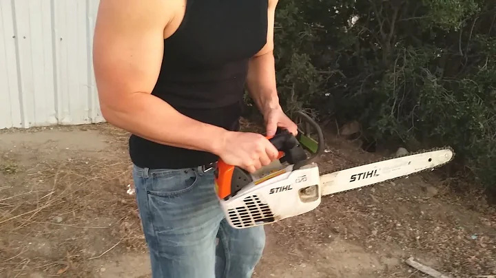 Jon Bob - How to operate a Chainsaw!