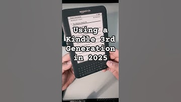 Waarom ik de oudere Kindle van de 3e generatie verkies boven de moderne #kindle #ereader #3e gene...
