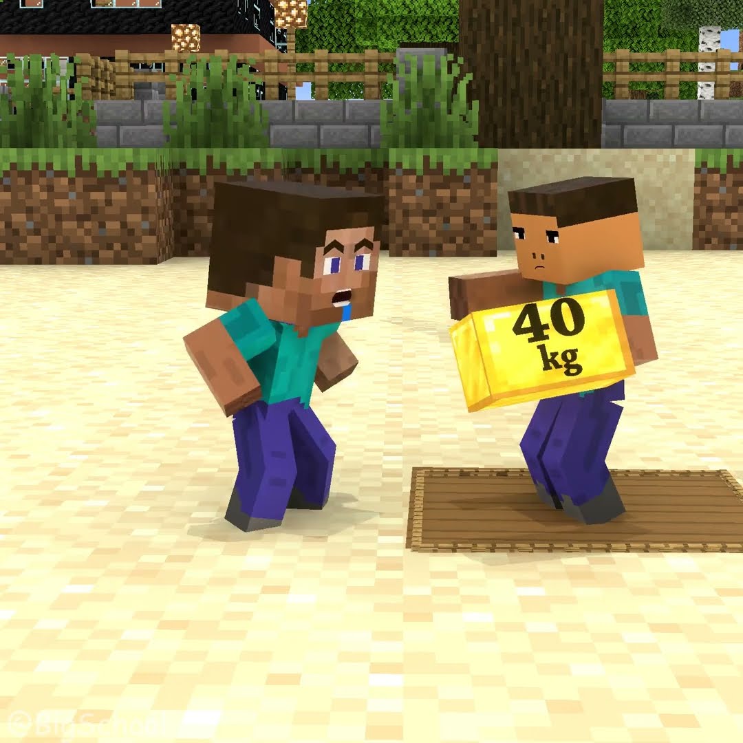 Poi-Poi-Poi-Poi-Poi-Poi-Po-Pi!! Herobrine teases Steve and the ending ??