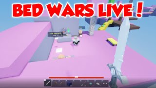 Roblox Bedwars LIVE | Custom Matches and squads