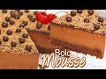 BOLO MOUSSE DE CHOCOLATE I BEM FÁCIL E MUITO CREMOSO I DIKA DA NAKA