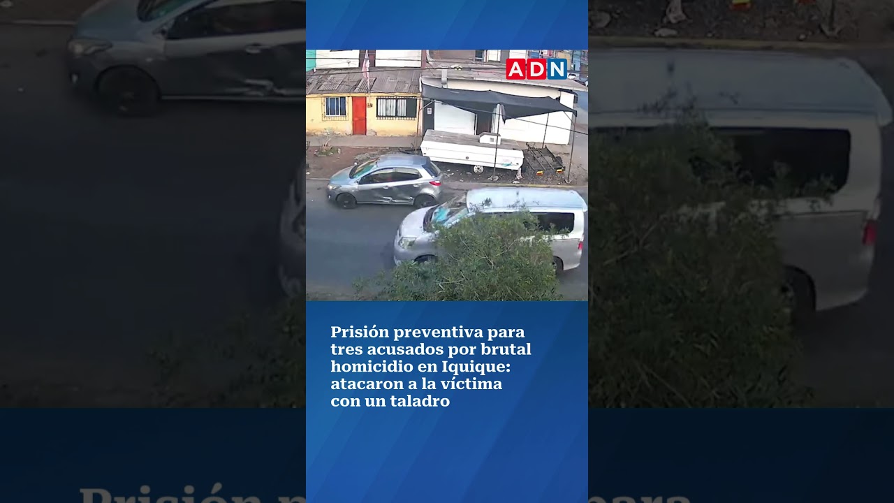 Prisión preventiva para tres acusados por homicidio en Iquique: atacaron a la víctima con un taladro