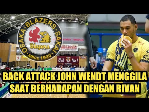 JOHN WENDT TUNJUKAN KELASNYA DI LAGA NAGANO VS BLAZERS SAKAI ‼️ | Back attack-nya ga ada obat...