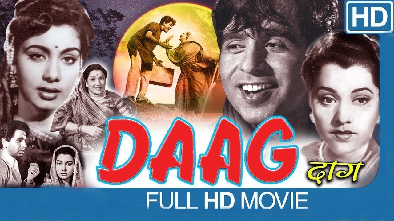 Daag | Full Movie | Dilip Kumar | Nimmi | Usha Kiran | Golden Classic Movie