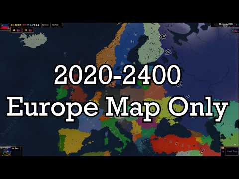 AOC2: Europe Map 2020-2400 Timelapse AI Only