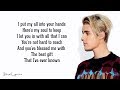 Purpose - Justin Bieber (Lyrics) 