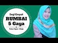 Jilbab Segi Empat Rumbai