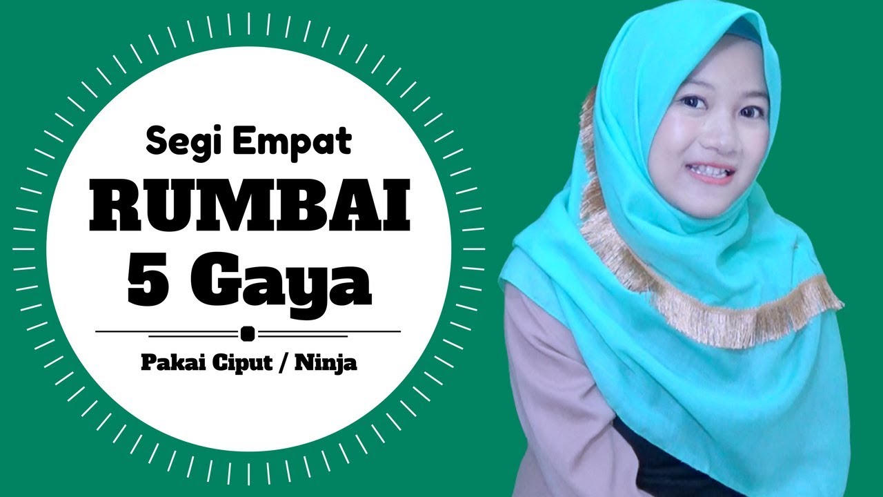 Tutorial Hijab Terbaru Segi Empat Rumbai 5 Gaya Simpel Sehari