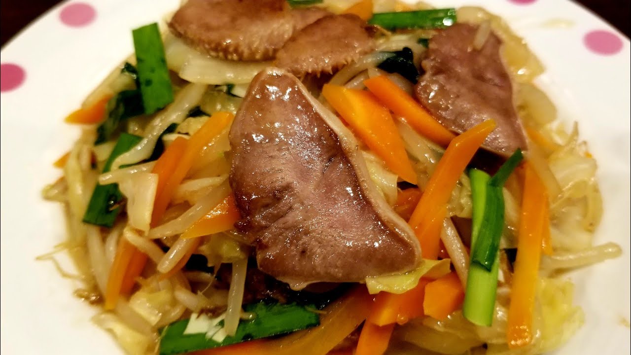Rice thief! How to make stir-fried vegetables with pork tongue