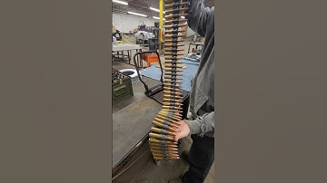 Belting 50cal For Browning M2HB, Happy Thanksgiving 🦃 #army #military #happythanksgiving #freedom