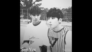 SEVENTEEN Wonwoo & Mingyu - Say Yes (A.I. cover)