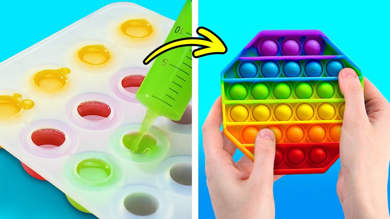 SATISFYING POP IT COMPILATION || Cool DIY Ideas For Crafty Parents
