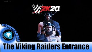 ... the introduction, intro, trailer, cinematic animation entrance of
tag team “ viking raiders" #...