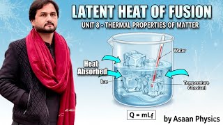 Lecture 22-Latent heat of fusion-Specific latent heat of fusion-9th physics Asaanphysics -pushto