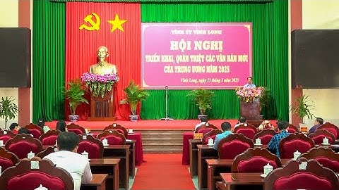 Vĩnh Long triển khai, quán triệt các văn bản mới của Trung ương năm 2025| Báo Vĩnh Long