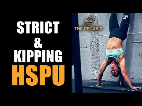 How To HANDSTAND PUSH UP For Beginners - HSPU Tutorial 